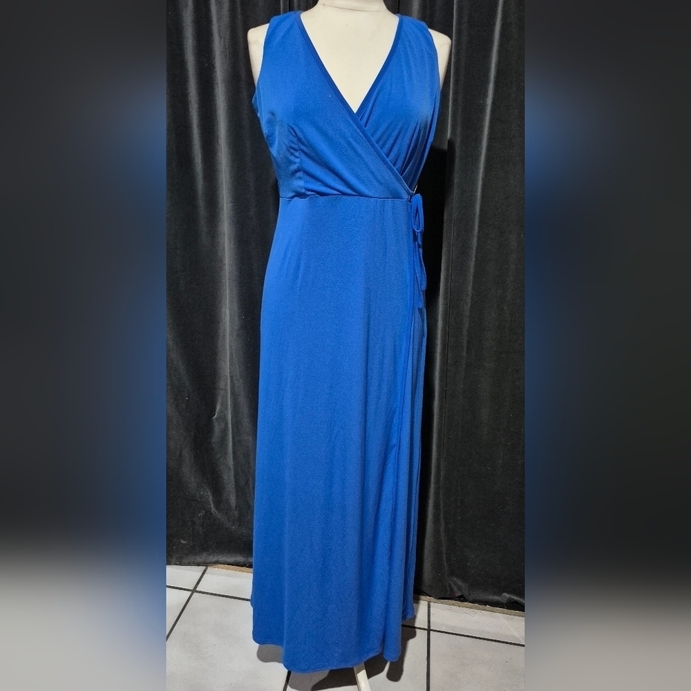 Glamour Royal Blue Maxi Dress